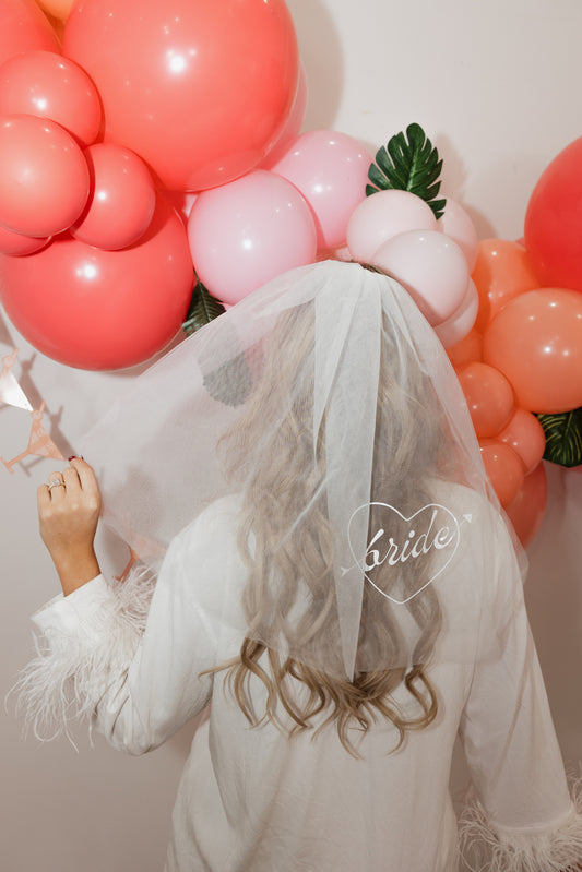 Bride Veil - Bachelorette Decor