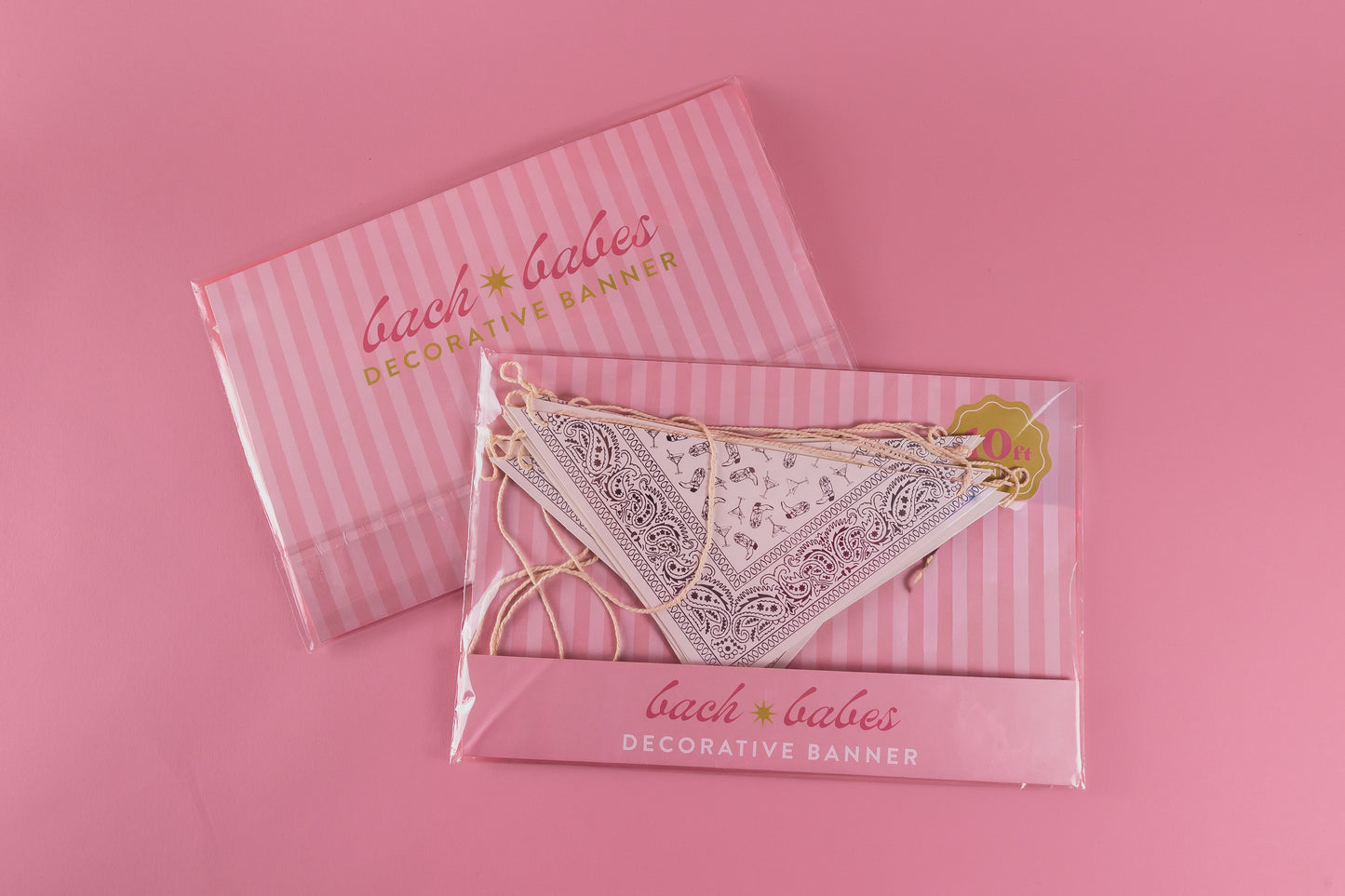 Western Bandanna Banner - Bachelorette Decor