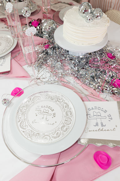 Western Party Plates - Bachelorette Decor