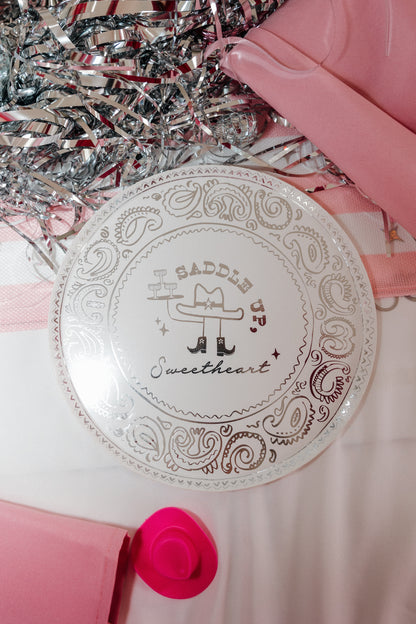 Western Party Plates - Bachelorette Decor