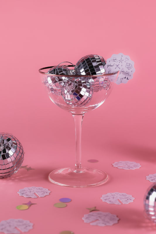 Western Acrylic Drink Toppers - Bachelorette Decor